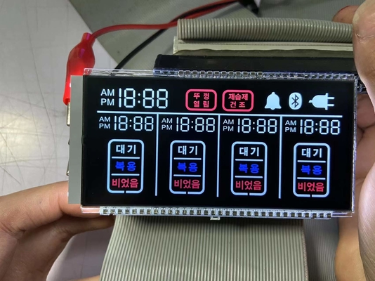 Custom Negative VA 6 O Clock LCD Display Transmissive Digit Graphic LCD Glass Va Panel Cho Nhà thông minh