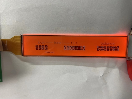 Màn hình LCD ma trận dương HTN Monochrome 7 Segment Transmissive Graphic LCD Screen For Audio