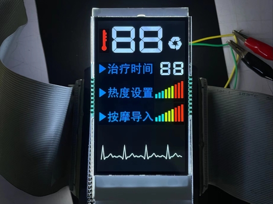 Giá bán buôn VA phân khúc màn hình LCD màu PIN điều khiển màn hình đèn nền màu trắng cho máy massage