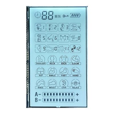 Tốt 6 O' CLOCK truyền đơn sắc Va màn hình LCD màn hình PIN cho máy massage