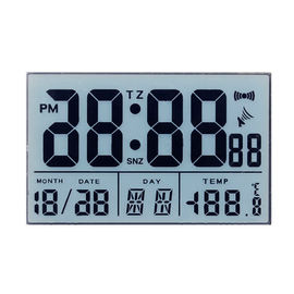 Màn hình LCD TN 7 phân đoạn trong suốt cho máy đo đường huyết / y tế