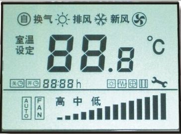 Màn hình LCD tùy chỉnh Zebra / Pin TN STN Loại nhỏ cho dụng cụ phát hiện / Công cụ công nghiệp