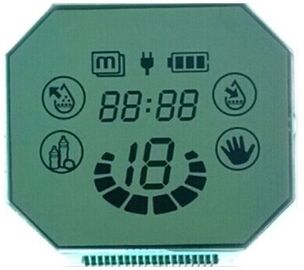 Màn hình LCD tùy chỉnh phủ định TN, Đồng hồ đo điện đơn sắc Màn hình LCD phản chiếu
