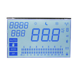 Mô-đun hiển thị chữ số HTN LCD Màn hình LCD Đèn nền trắng Màn hình Led Đèn nền