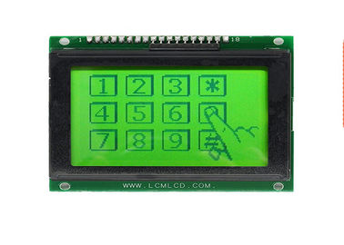 18 Chân 128 X 64 Mô-đun LCD đồ họa Stn Tích cực 12864 Màn hình TN Góc nhìn