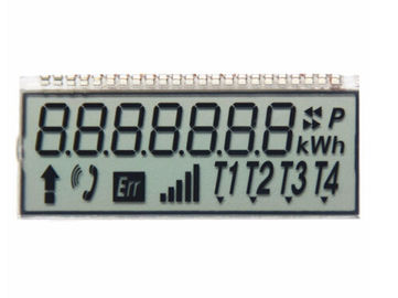 12 O'Clock Hiển thị bảng điều khiển 7 chữ số Tn, màn hình LCD xoắn cho truyền thông / điện thoại