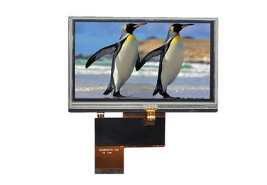 Bảng điều khiển màn hình cảm ứng điện trở LCD LCD 4.3 inch 480 * 272 24 bit dành cho công nghiệp