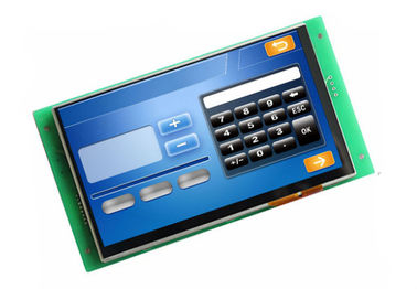 Màn hình cảm ứng điện dung 7 inch 800 * 480 Uart với giao diện RS232 / TTL cho Raspberry Pi