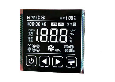 Màn hình LCD 3.5V VA Màn hình số đơn sắc truyền qua màn hình Số bảy Phân đoạn LCD