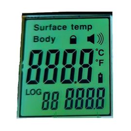Màn hình phân đoạn LCD giao diện Zebra cho nhiệt kế hồng ngoại