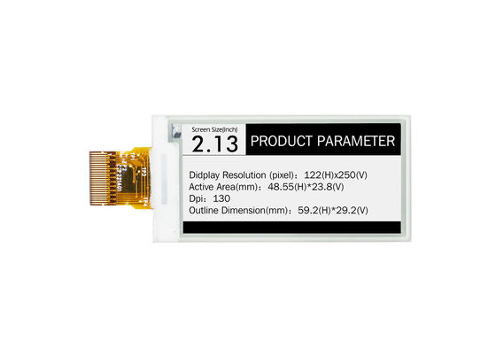 2.13 ″ 122RGB * 250 E Ink Display cho thẻ giá điện tử