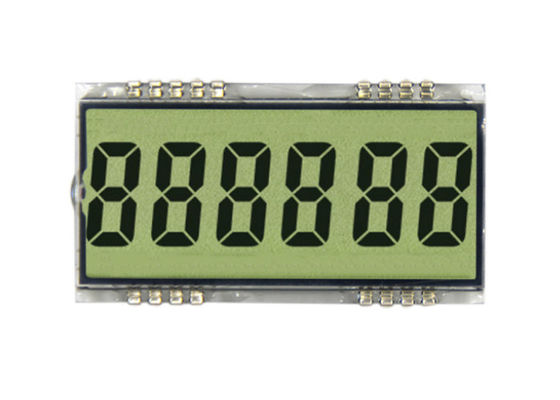 Tùy chỉnh Mô-đun LCD TN Phản xạ Màn hình hiển thị 7 phân đoạn Màn hình hiển thị LCD tích cực Bảng điều khiển kính