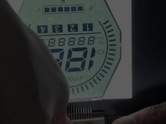 Hiển thị HTN LCD Monochrome 7 Segment Graphic LCD Screen For Instrument