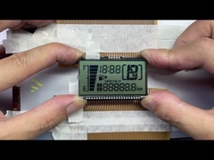 Màn hình LCD HTN tùy chỉnh chất lượng cao 8 hình dạng đơn sắc 7 phân đoạn màn hình LCD đồ họa cho xe máy